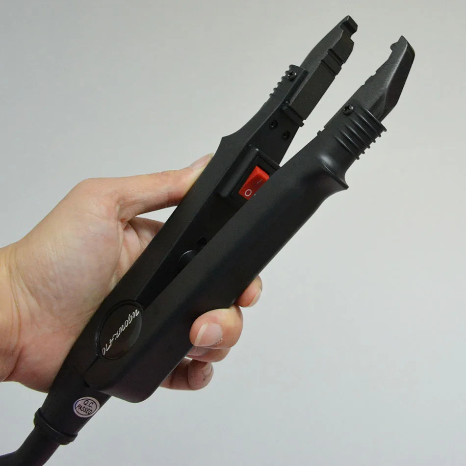 Fusion Connector Iron Wand Melting Tool Hair Connector Dual Voltage 100-240V Pro Fusion Tool For Keratin Bonded Hair Extensions