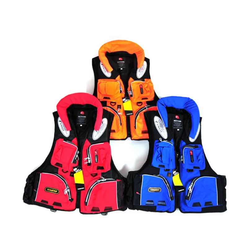 FuLang fishing Vests life jacket floatation jacket air jacket