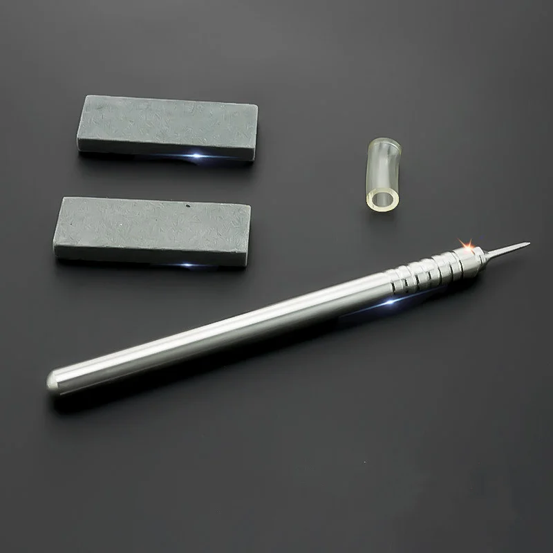 

Tip Scriber Pen Marking needle DIY manual cutting machine with grindstone for Wood Ceramic Glass Metal Model Carving Lettering