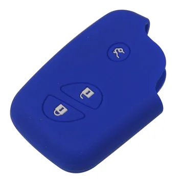 Keyforkess 30 pz/lotto caso chiave dell'automobile del Silicone per Lexus CT200h ES 300h IS250 GX400 RX270 RX450h RX350 LX570 copertura chiave - Jingyuqin 30 pz lotto caso chiave dell automobile del Silicone per Lexus CT200h ES 300h