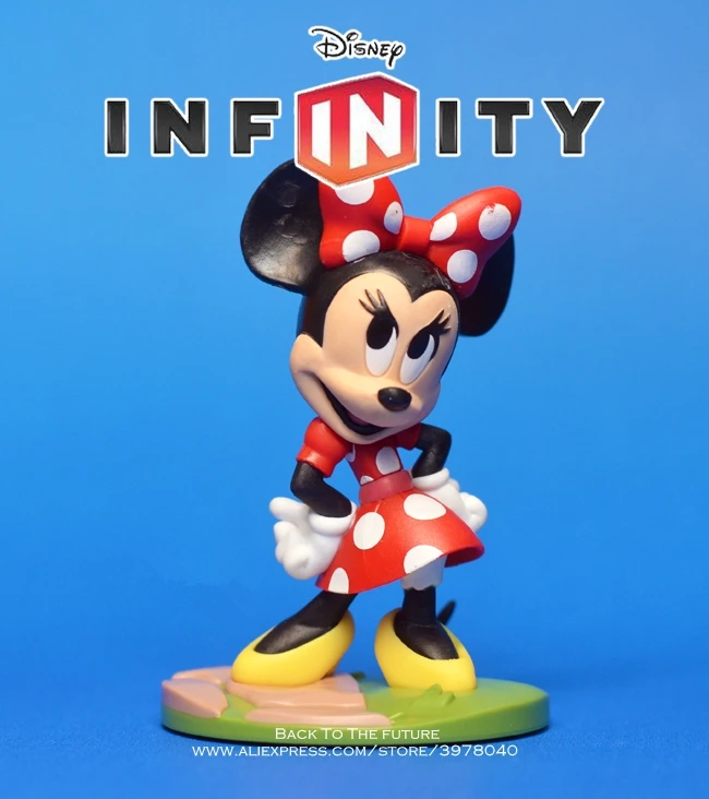 

Disney Mickey Mouse Minnie 8cm doll Action Figure Posture Anime Decoration Collection Figurine Toy model for children gift
