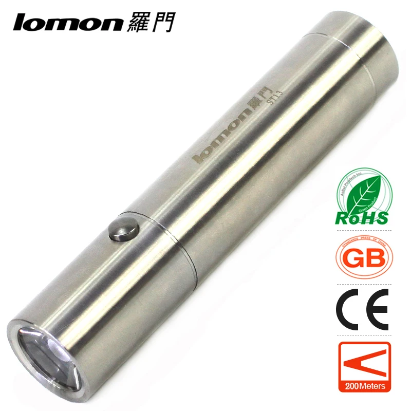 

Stailess Steel LED Flashlight Waterproof Olight 18650 Rechargeable Torchlight Camping Portable Light FREE Shipping Best Present