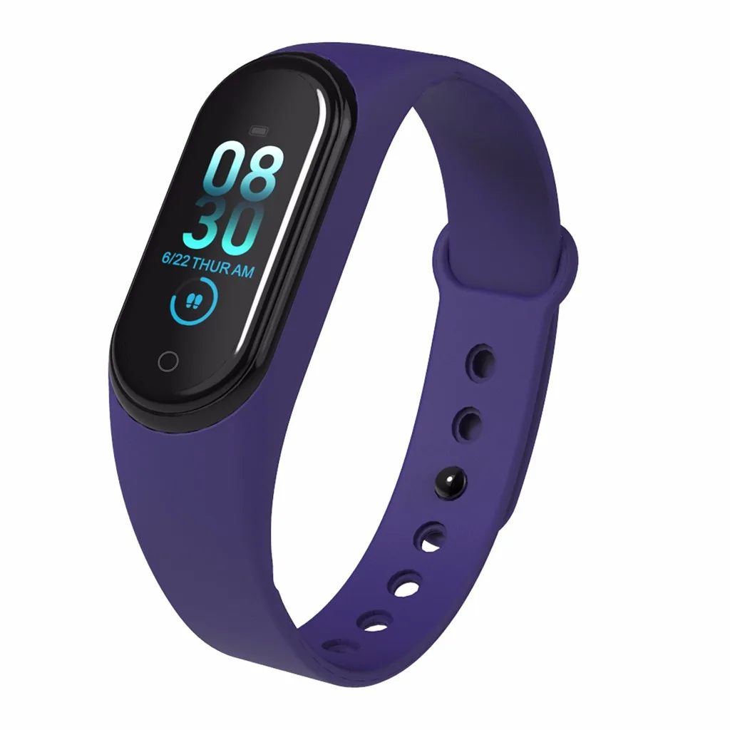

M4 Smart Wristband fitness tracker Waterproof Smart Bracelet Heart rate band Blood Pressure intelligence health bracelet 722#2