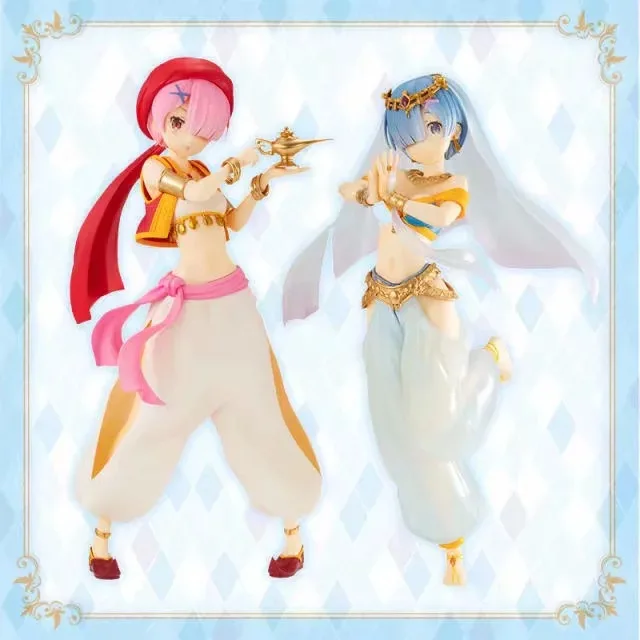 

Re: Life in a Different World From Zero Rem Ram Remu Ramu Arabic Ver. Action Figure Model Toy