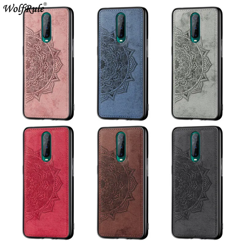Чехол для Oppo RX17 Pro мягкий чехол из ТПУ тканевый бампер жесткий телефона s R17 6