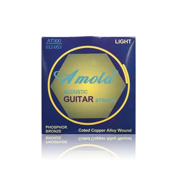 

Acoustic Guitar Strings Professional Strings Pure Copper AT300 012-053 Musical Instrument Guitar Strings Wound Steels Set
