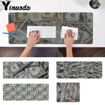 

Yinuoda New Arrivals Dollar Bills Retro Laptop Computer Mousepad Size for 180*220 200*250 250*290 300*900 and 400*900*2mm