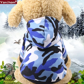

Dog Clothes for Small Dogs Chihuahua Puppy Clothes Hoodie Camouflage Pets Clothing Warm Dog Clothes for Small Dogs Winter Coats