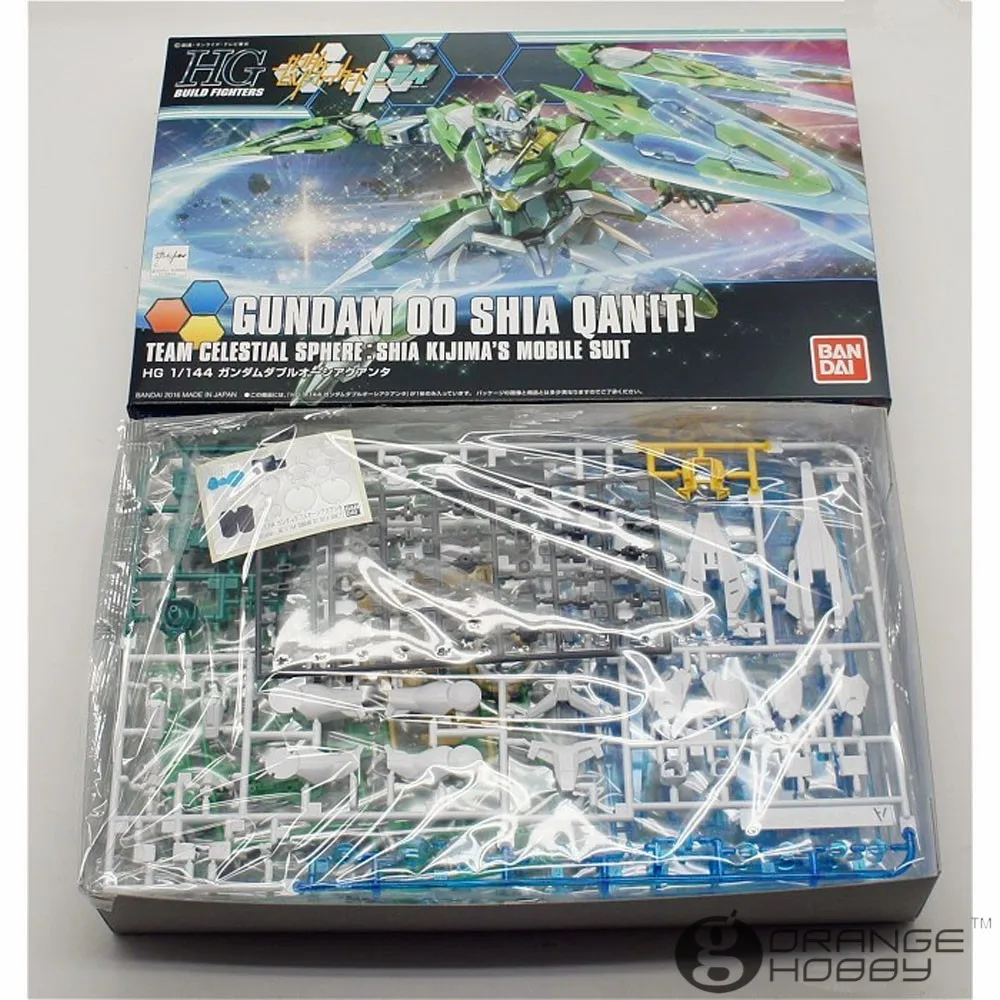 OHS Bandai HG сборные истребители 049 1/144 Gundam OO Shia QAN T Мобильный костюм сборные модели комплекты