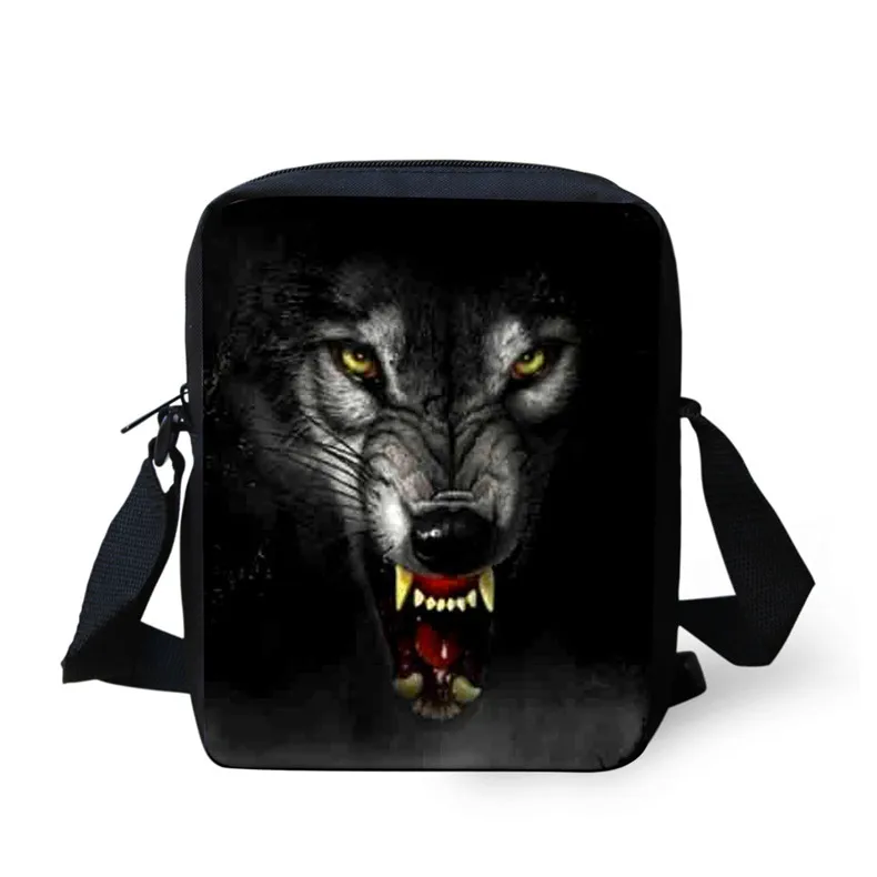 Twoheartsgirl крутая школьная сумка, набор, 3d принт волка, школьный рюкзак для мальчиков-подростков, ортопедический детский школьный рюкзак с изображением животных, сумки для книг - Цвет: Z3610E