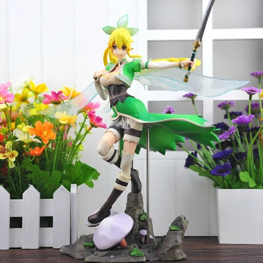 

25cm Sword Art Online Action Figures PVC Collection toys for christmas gift brinquedos With Retail box ToyO00197