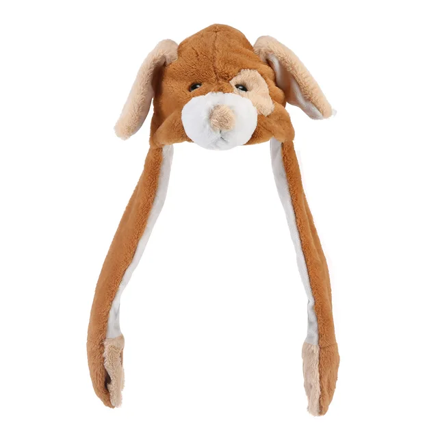 Funny Plush Animal Hat Cute Animal Scarf Hat Novelty Animal Winter Cap