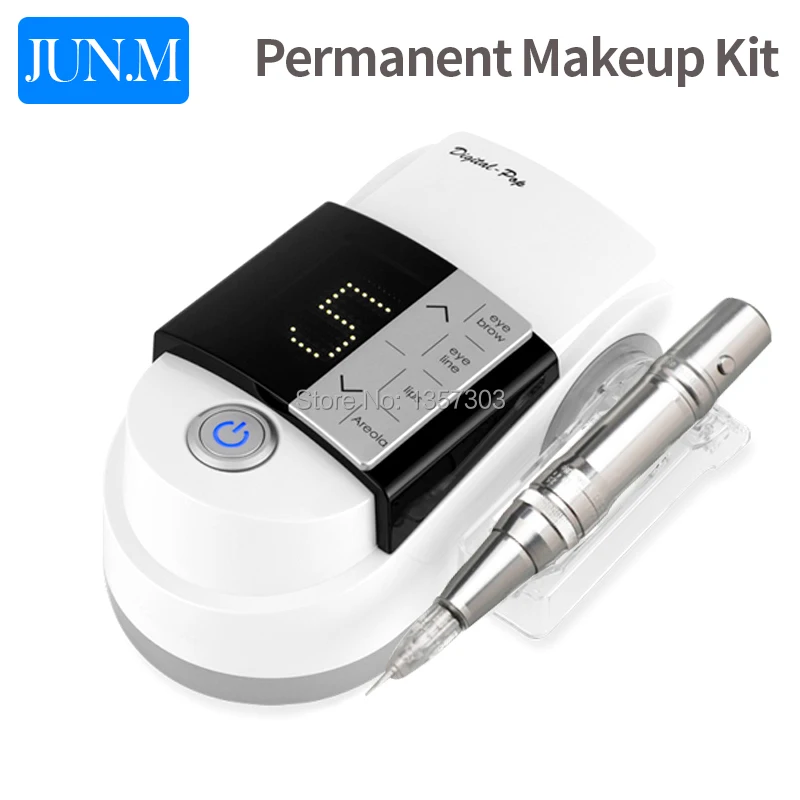 

2017 NEW Eyebrow Makeup Kits &Lips Rotary Motor Tattoo Machine Kit Permanent Makeup Machine pen Free Shipping