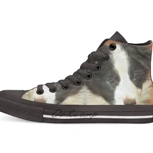 LITTLE SCOUT Повседневная Высокая холщовая обувь кеды для Прямая