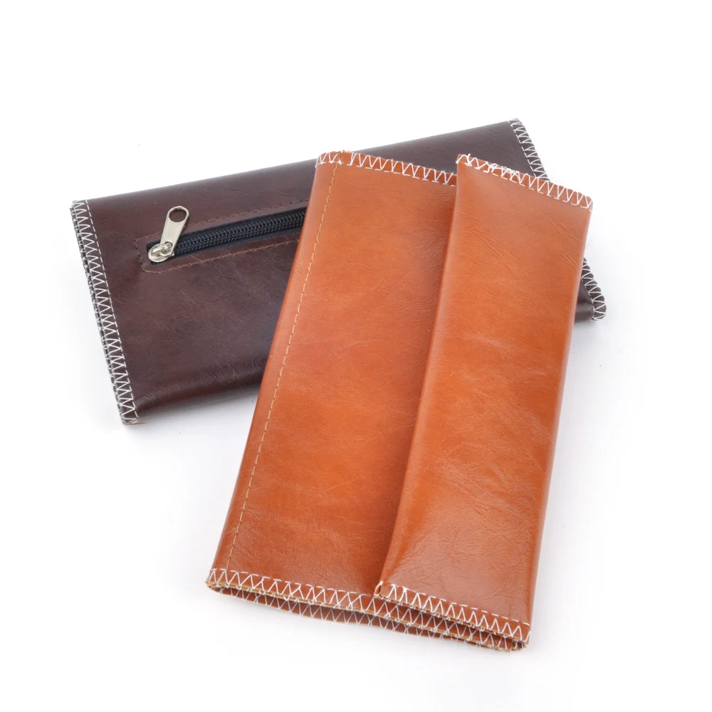 

GERUI Popular PU Leather Tobacco Pouch Storage For Smoking Pipe Portable Zipper Buckle Tobacco Bag Cigarette Bags 3 Colors