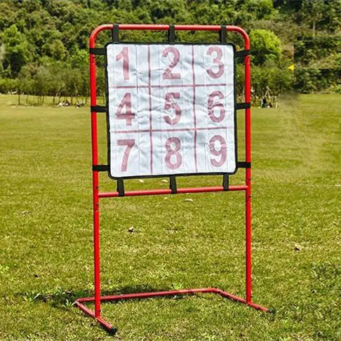 Garden game digital target toss game steel frame with
