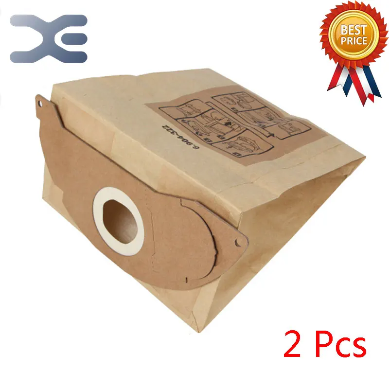 

2Pcs High Quality Adaptation For KARCHER Vacuum Cleaner Accessories Garbage Bag Paper Bag MV2 WD2.250 A2004 A2054