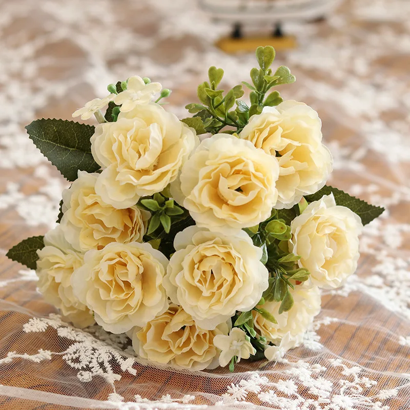 Klonca роскошный новый Шелковый цветок 30 см 1 шт./лот искусственные цветки пиона и розы для вечерние свадебные украшения дома