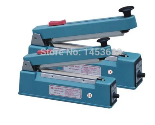 US $179.00 Free Shipping KS300C hand impulse sealer with cutter handheld heat impulse sealer Manual sealing machine Aluminum body
