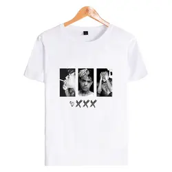 2019 хип-хоп рэп XXXTentacion печатная хлопковая футболка с коротким рукавом летняя забавная с круглым вырезом Мужская и женская модная одежда