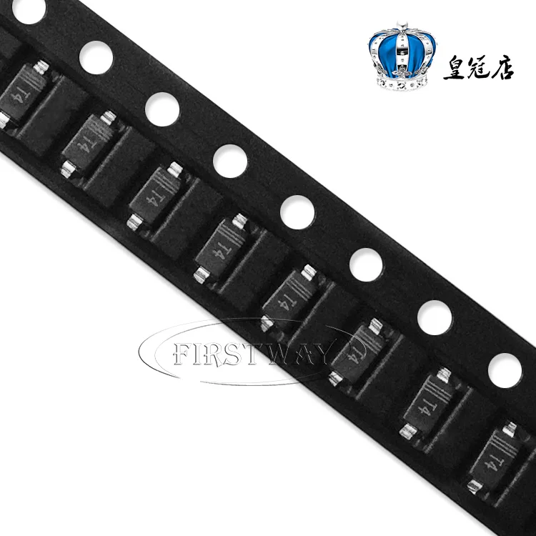1206-4 Pezzi/Pcs SMD Case 1N4148-SMD Diode 75V 0,5A 4nS 1206-4 Pezzi/Pcs SMD Case 1N4148-SMD Diode 75V 0,5A 4nS