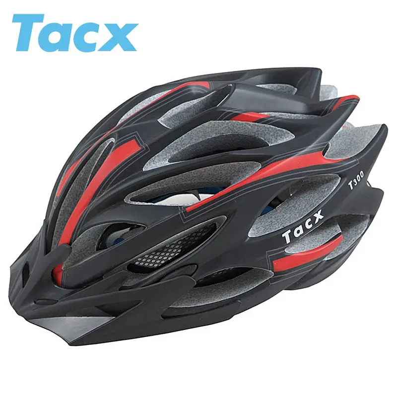 Ультралегкие велосипедные шлемы унисекс дорожный горный велосипед Велоспорт протектор шлема спортивный шлем регулируемый многоцветный шлем - Цвет: T300 Black Red