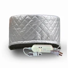 Электрический нагревательный колпачок Испарительный колпачок Уход за волосами перевернутая пленка домашняя запеченная масляная шляпа краска для волос Розовый второй абзац колпачок