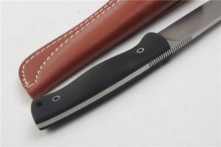 Высокое качество 58-60HRC D2 лезвие G10 Ручка фиксированный нож открытый кемпинг инструмент выживания тактический общепользовательский охотничий нож