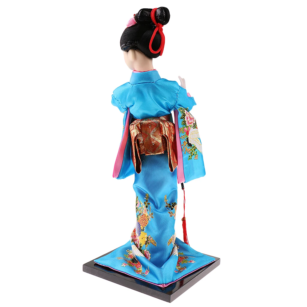 New Arrivals Japanese Geisha Kimono Doll Ornaments Crafts Home Decoration Collectibles Birthday Xmas Gift for Kids Children