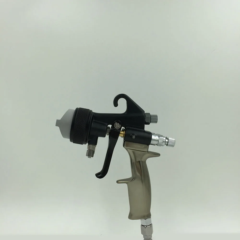 

SAT1205 professional pneumatic paint spray gun high pressure power paint gun double nozzle airbrush automotive spray gun
