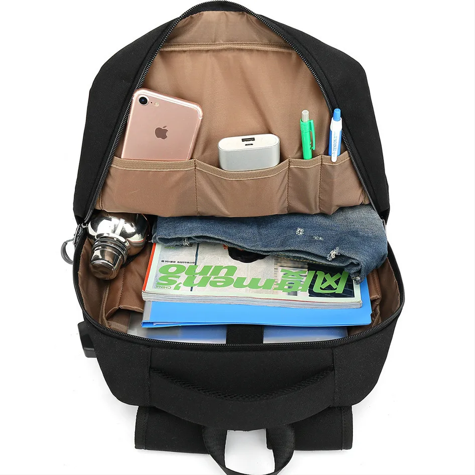 Сумка для ноутбука 14 15 6 дюймов Женская и мужская сумка компьютера USB Macbook Air Pro Dell HP