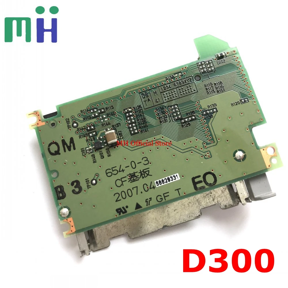 

For Nikon D300 CF Memory Card Board PCB Slot Base Plate Camera Repair Spare Part