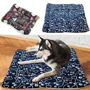 Large Soft Warm Dog Cat Pet Mat Bed Pad Self Heating Rug Thermal Washable Mats