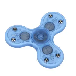 Свет Спиннеры палец ABS EDC руки Spinner Для детей аутизм СДВГ 3 вида стилей беспокойство стресса фокус handspinner