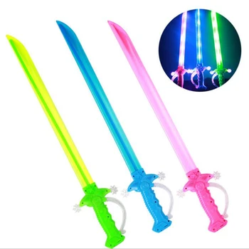 

New music luminous plastic sword light vocal fun gift toys