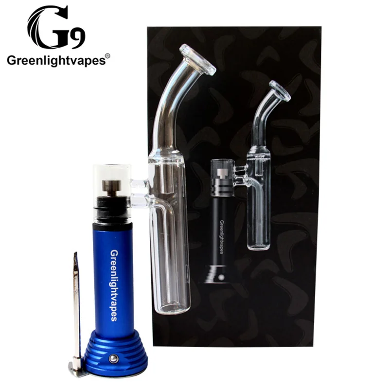 Greenlightvapes G9 мини Henail ENAIl Dab Nail Vape набор сухих трав набор испарителей для начинающих для курительного устройства стеклянная водопроводная труба 0C