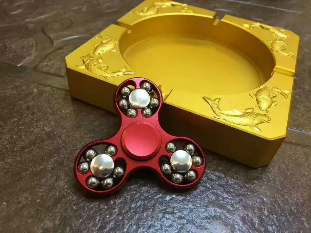 Сталь мяч ручной Spinner высокое качество Металл палец гироскопом для аутизма и СДВГ беспокойство стресс взрослых подарок для детей время