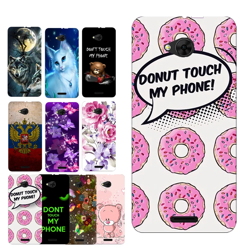 

For BQ 5340 Lovely Cute Doughnut Don't Touch Individuality Print Case for BQ-5340 Choice