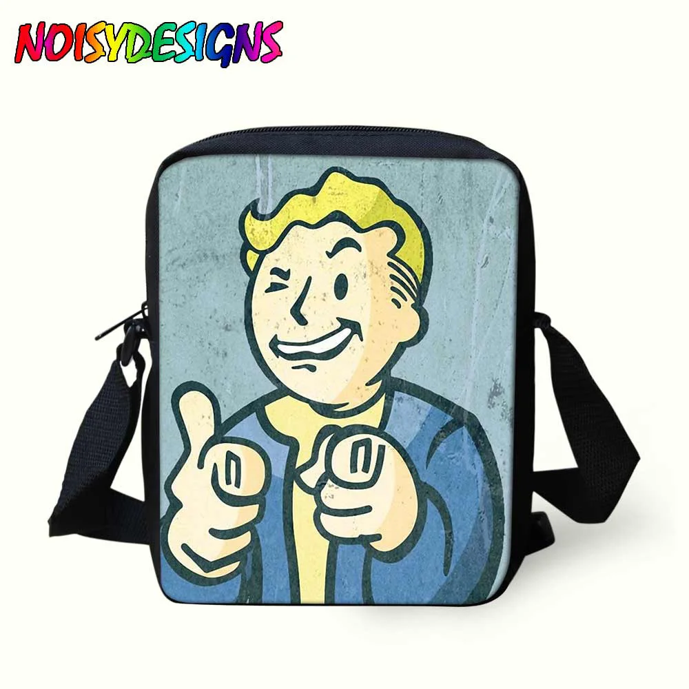 

Game Fallout Print Messenger Bags for Women Casual Letter Shoulder Bag Small Cross Body Bags Children girls boys satchel mochila