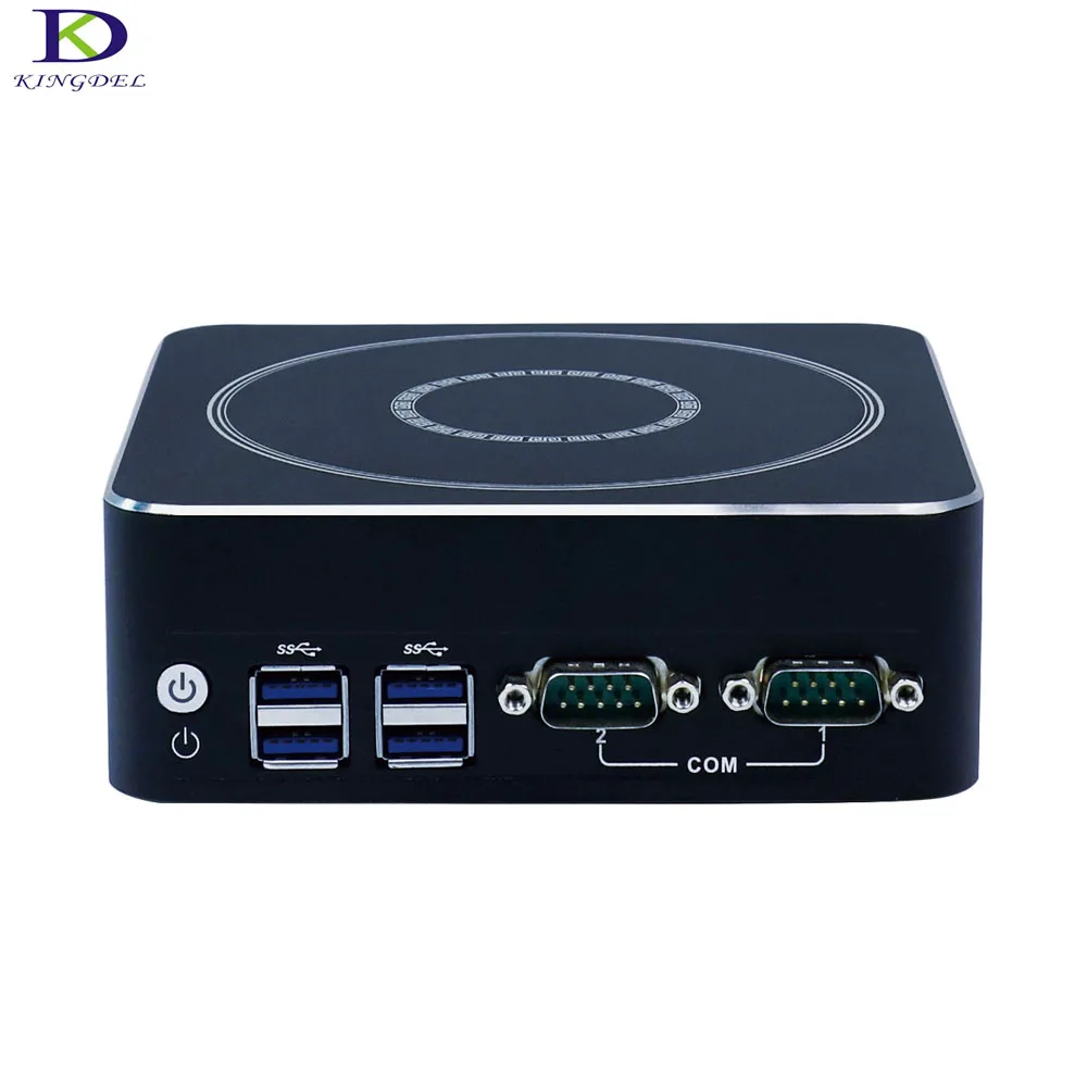 

DDR4 Mini PC Mini Industrial Computer Intel 7th Gen CPU Core i7 7500U Dual Core Nettop Micro HTPC with DP HDMI 2*COM Windows 10