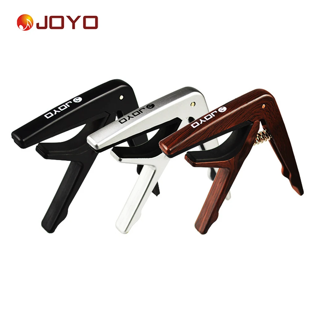 JOYO JCP 01 Plastic Guitar Capo Strong Spring Opener Capo Clamp On Neck