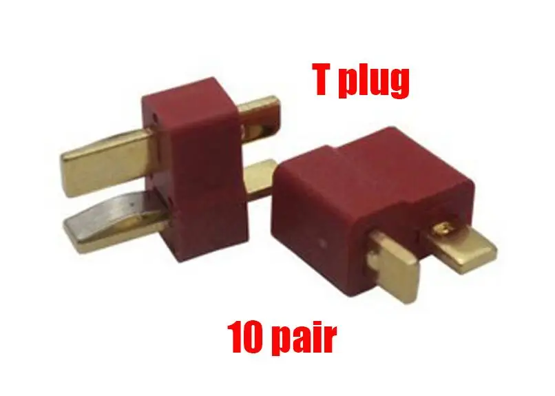 10 pair T plug 10/20 штук XT60 XT-60 штекерно-разъемы Вилки провод с силикатной гелевой обмоткой для Батарея(5/10 пар - Цвет: 10 pair T plug