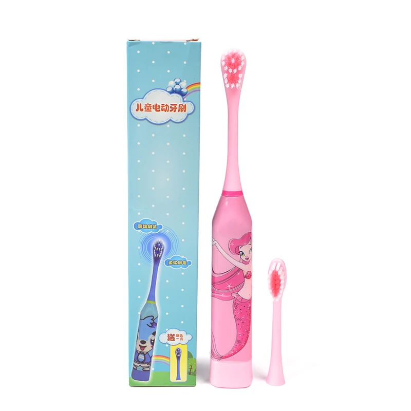 Protable Children Electric Toothbrush 2PCS Replaceable Head Acoustic Wave Electric Brush Cartoon Soft Hair Kids Tooth Brush Protable Children Electric Toothbrush 2PCS Replaceable Head Acoustic Wave Electric Brush Cartoon Soft Hair Kids Tooth Brush