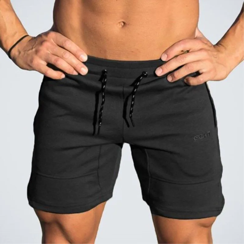 

2019 new Shorts men Casual Summer cotton mens Gyms Sweatpants Male Fitness Bodybuilding Workout Jogger compression Short Pants