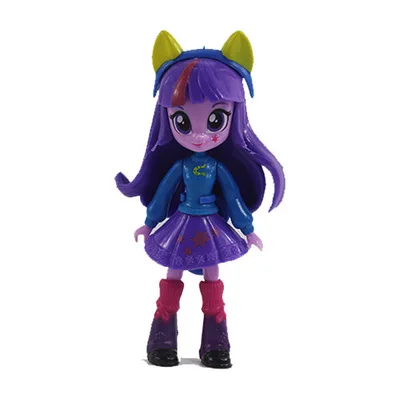 

Movie Version Friendship Is Magic Cartoon Characters Lovely Action Toy Figures Model Doll