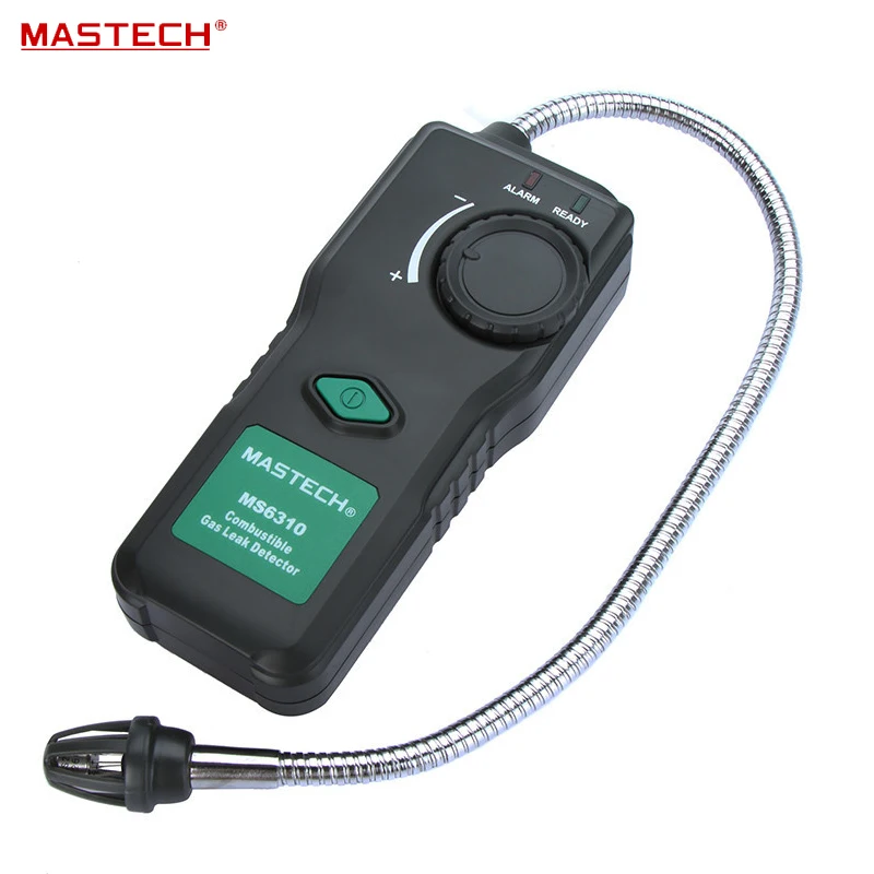 

Portable Multifunctional Flammable Gas Detector Combustible Gas Leak Tester Sound Light Alarm MS6310