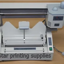 Сверхмощный 320x280 мм идеальный Переплетчик горячий клей машина для переплета книг с позвоночником Миллер лезвие