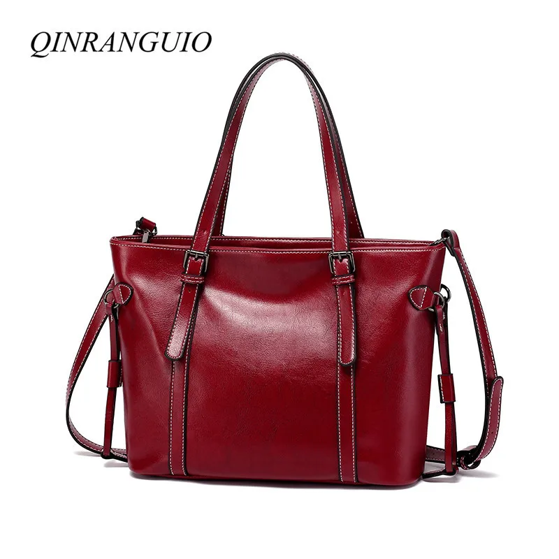 

QINRANGUIO Luxury Handbags Women Bags Designer Crossbody Bags for Women 2018 New Bag Women Fashion Women Leather Handbags