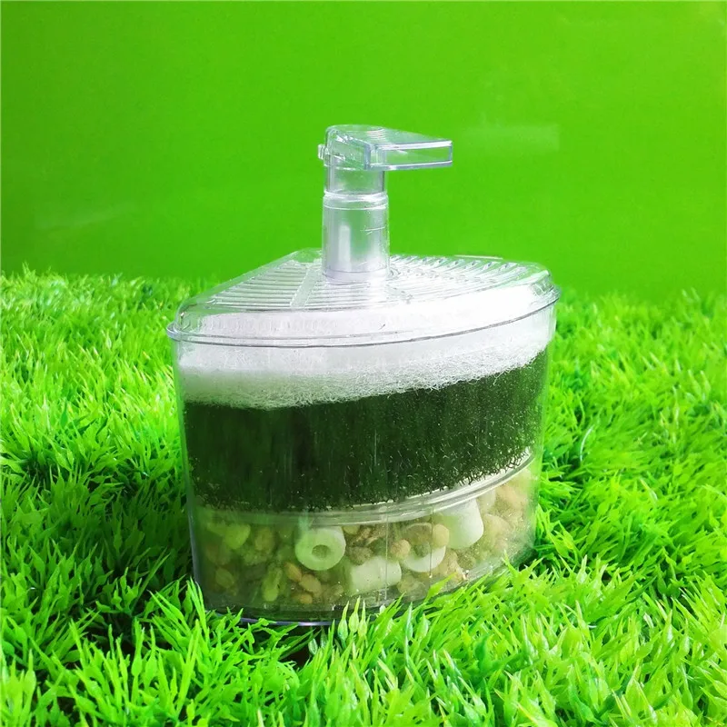 10*8*12 Cm Aquarium Air Gedreven Bio Corner Filterspons Fry Garnalen