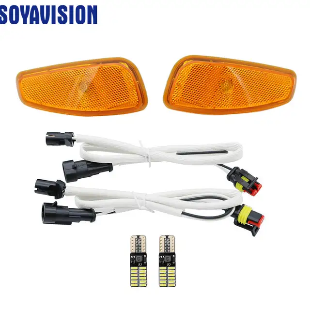 For Jeep Renegade 2014 2016 Accessories Front Turn Side Signals Lights